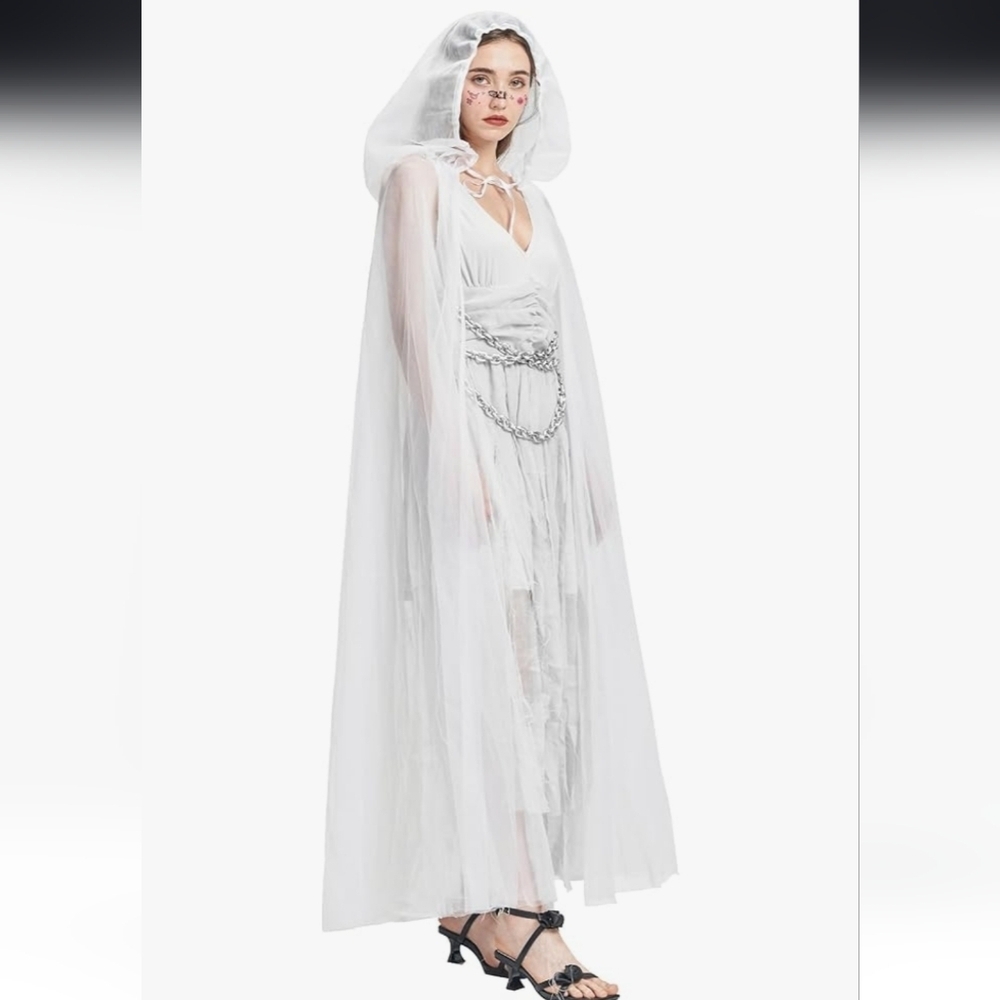 Corpse Bride Costume NWT CHAIN NOT INCLUDED - Picture 2 of 16